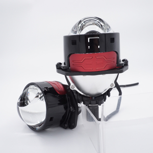 Araba projektör Lens 3.0 LED Bi Led projektör 3 inç yüksek ışın üç lamba bardak sıcak beyaz Bi Led projektör - Product Image 4