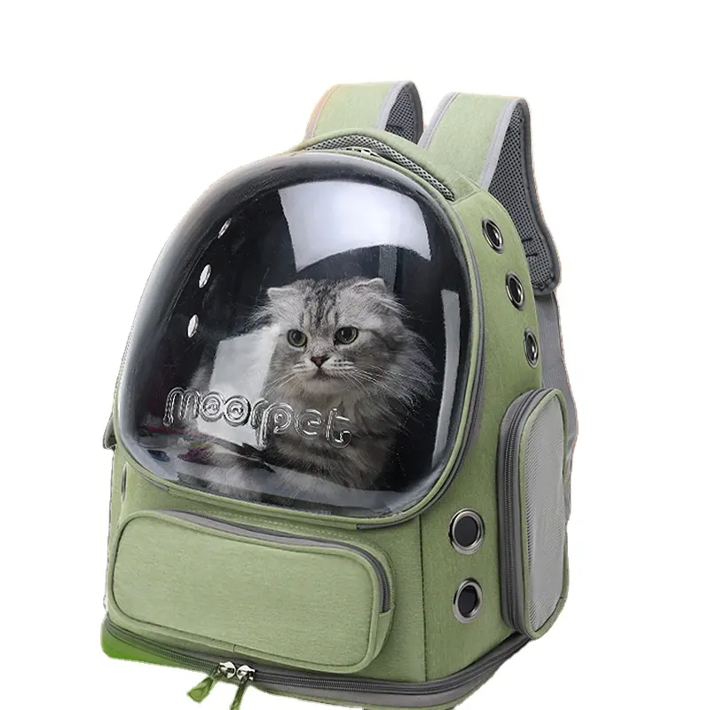 OEM/ODM extérieur grand espace Portable épaule respirant Capsule d'espace sac pour animaux de compagnie sac à dos à bulles pour chat