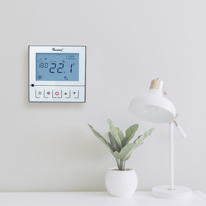 Touch Screen Wireless Smart Home Fan Coil WiFi Tuya settimanale termostato stanza programmabile - Product Image 6