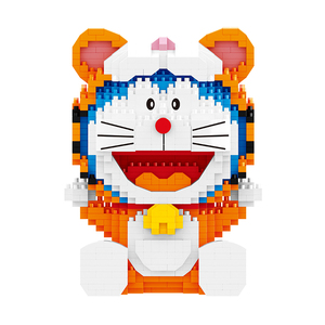 <span class=keywords><strong>Doraemon</strong></span> DIY nhựa đồ chơi câu đố hạt nhỏ leng keng mèo cô gái quà tặng cho bé trai lắp ráp khó khăn - Product Image 1