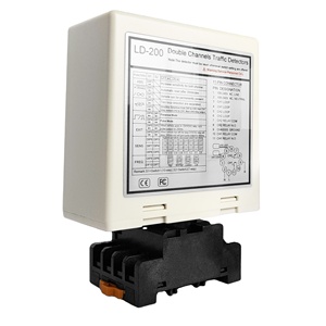 Gate Barrier Safety Dual <strong>Channel</strong> <strong>Loop</strong> Detector with Two Relays, Offering Direction Identification and Anti - Pinch Function - Product Image 1