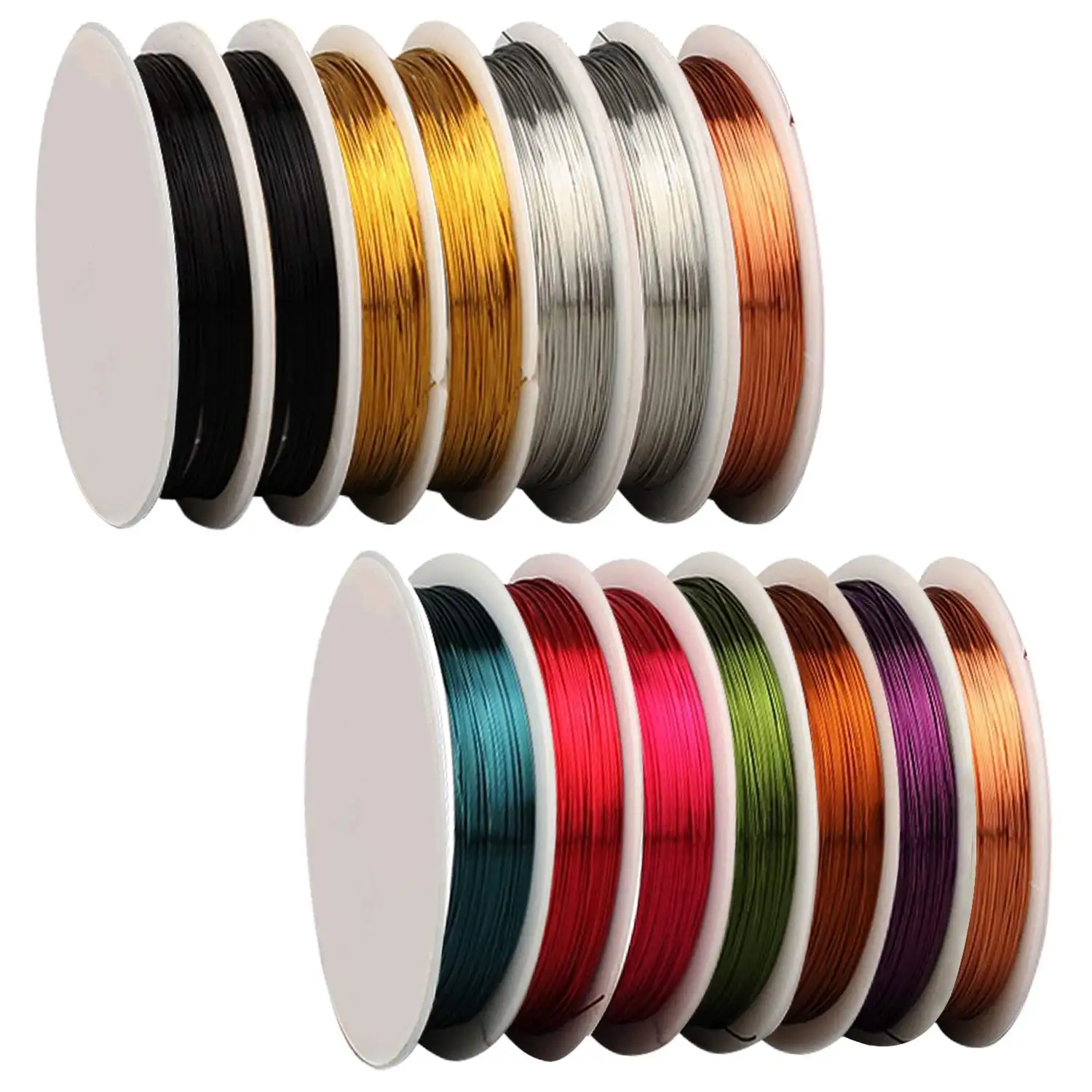 Jewelry Wire for Jewelry Making, Craft Wire Tarnish Resistant Copper Beading Wire for Jewelry Making Supplies and Crafts