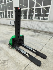 Portátil de carga y descarga carro eléctrico 500kgs/1000kgs auto carga apilador de 800mm/1000mm/1300mm - Product Image 3