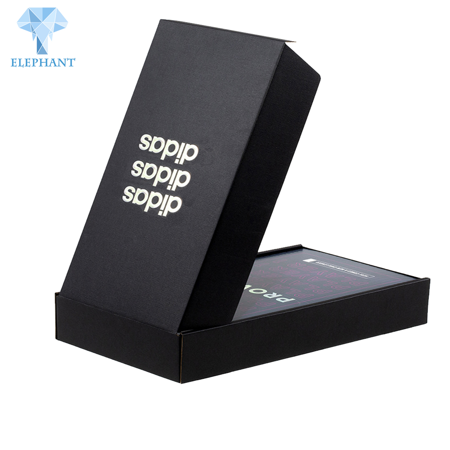 Estampage noir + argent