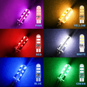 シリコンレッドブルーグリーンT10ledカーライト5630 6 smd T10 w5w 194168 <span class=keywords><strong>Led</strong></span> Canbus Bulbs <span class=keywords><strong>led</strong></span> for <span class=keywords><strong>car</strong></span> interior light 12V for <span class=keywords><strong>car</strong></span>