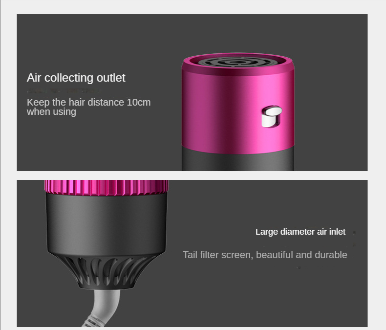 2022 New Arrival Blow Hair Straightener Curler Comb One Step Hair Dryer For Beauty Salon Household