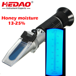 <span class=keywords><strong>RHF</strong></span>-<span class=keywords><strong>25ATC</strong></span> Hand Held 0-25% vinho álcool refratômetro 0-20 Baume Wine Alcoholometer (escalas duplas) ajustável focagem manual - Product Image 2