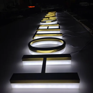 Insegna LED Personalizzata con Lettere Illuminate per Salone di Bellezza Nome Negozio Logo 3D Personalizzato Design Retroilluminato Segnaletica da Parete per Reception - Product Image 3