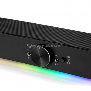 Barra de sonido LED RGB, barra de sonido envolvente inalámbrica para fiestas, PC, TV, sistema pa de dientes azules con barra de sonido para juegos de TV de graves pesados - Product Image 6