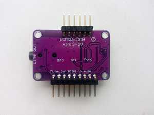 Lorida UDA1334A 3,3 V - 5V I2S Stereo-Decoder DAC-Modul 1334 Audio modul platine UDA1334A für Arduino
