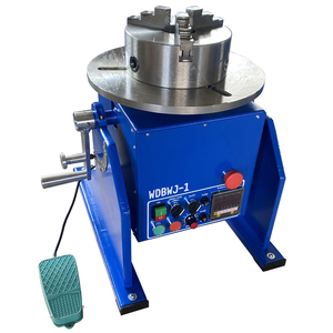 Welding Rotary <strong>Table</strong>/welding Turntable /100KG WDBWJ-1 Welding <strong>Rotator</strong> With K11-200 Three Jaws Chuck Can Clamp 4-200mm <strong>Pipe</strong> CE - Product Image 1