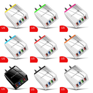 Werkseitiges 4USB-Netzteil 5V 2.4A USB-Ladekopf mit mehreren Anschlüssen Mobiles Multifunktions-Reise ladegerät - Product Image 6