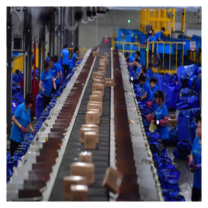 Hochgeschwindigkeits-Linear transport Geradliniges Sortier kreuz gürtel Schmalband-Sortiersystem für E-Commerce und Express-Logistik