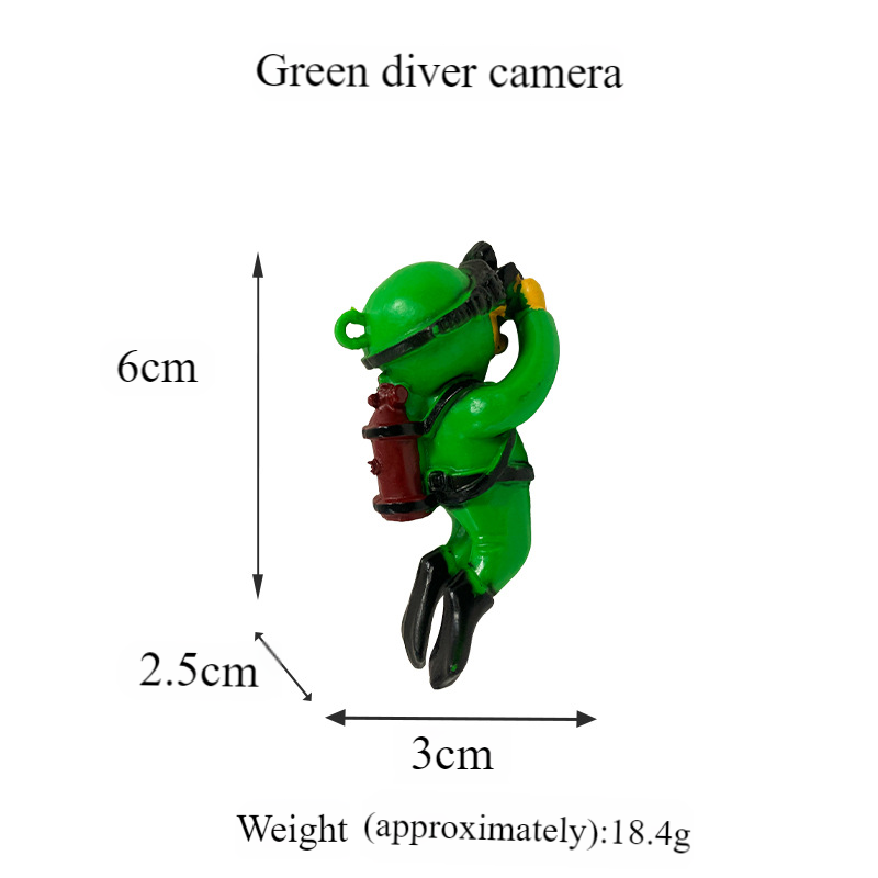 Green diver camera