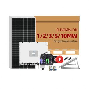 太阳能系统1mw 2mw 3mw 5mw 10mw 3相太阳能系统逆变器，带CE认证电池 - Product Image 1