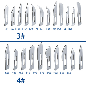 10 #11 #15 # Carbon thép dao mổ phẫu thuật lưỡi khắc khắc dao dụng cụ phẫu thuật - Product Image 2