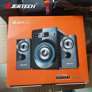 JERTECH profesyonel ses tam Set DJ ses sistemi hoparlörler amplifikatör renkli LED ışık kablolu Subwoofer hoparlör seti - Product Image 2