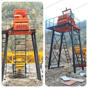 JS500 Twin Shaft Automatic Forced Concrete <strong>Mixer</strong> JS Series Concrete <strong>Mixer</strong> Used for Concrete Batching Plant - Product Image 2