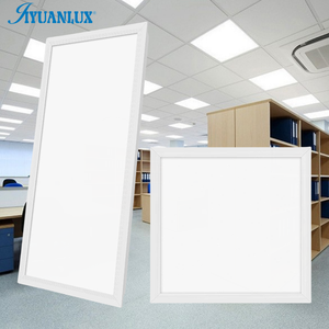 2x4 LED Panel AYDINLATMA 5CCT ve 5 güç seçilebilir 0-10v kısılabilir, AC120-277V, 50W 6500LM damla tavan ışık ofis için - Product Image 1