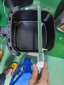Friggitrice ad aria grande capacità personalizzata di alta qualità con temperatura regolabile e Timer per porzioni di dimensioni familiari - Product Image 5