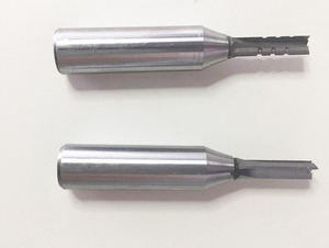 1/2 Shk TCT 3 flüt dosya diş düz kesici CNC Router Bit - Product Image 6
