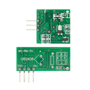 ASK 433Mhz <strong>RF</strong> Wireless <strong>Transmitter</strong> Module and <strong>Receiver</strong> Kit 5V DC Raspberry Pi Diy