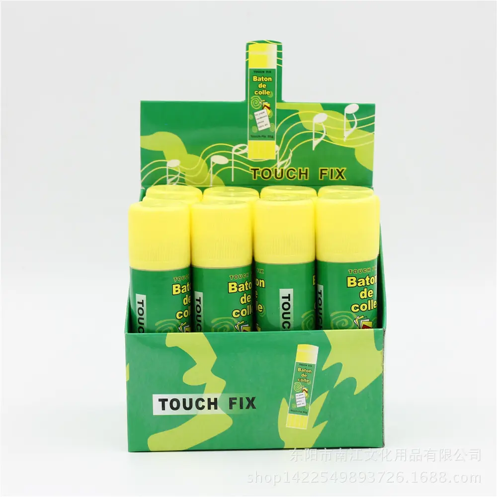 Manufacturer Wholesale 36グラムWhite Glue Stick School Office Adhesive PVA Solid Glue Stick