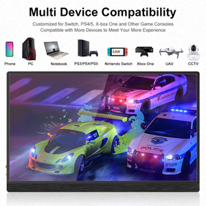 Monitor de pantalla LED USB tipo C de 15,6 pulgadas, pantalla portátil 4K para juegos, Monitor de ordenador PC, montaje en pared para ordenador portátil, escritorio, pared LCD - Product Image 4