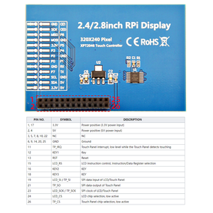 ILI9341 2.8 pollici 320*240 SPI LCD Display Touch Screen modulo LCD per Raspberry Pi A B A + B + 2B 3B 3B + 4 5 - Product Image 5