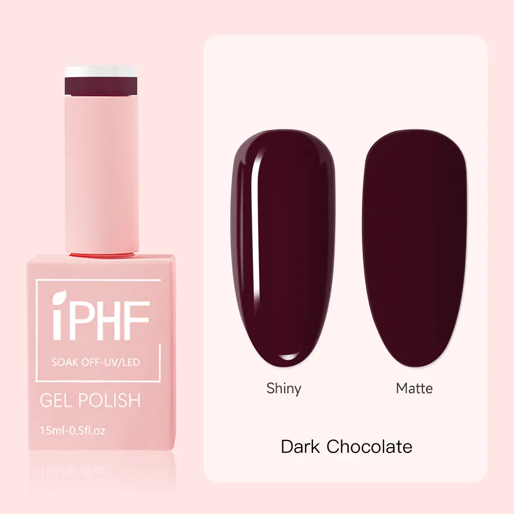 IPHF Nacktgel UV Gel-Polier-Nagelkunst-Zubehör Abwaschbarer halbpermanenter UV Gel Nagellack