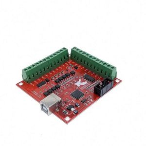 Anduuk CNC USB MACH3 Tarjeta controladora de 4 ejes Soporte paso a paso y servomotor 100Khz con software de cable USB EN EL CD - Product Image 1