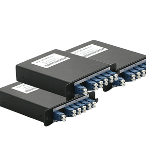 אחת סיבי 1270-1410nm 8ch Mux/demux Cwdm 100ghz 8 ערוצים Lgx תיבת Cwdm