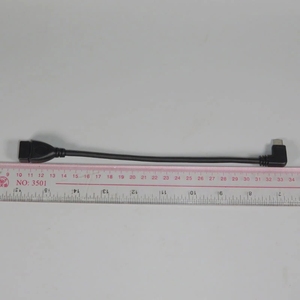 Type-C OTG-USBメスアダプターUSB3.090度直角ケーブル - Product Image 3