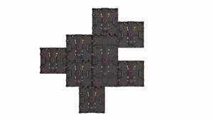 Матрица 32x16 точечная P8 Smd 256x128 точечная наружная печатная плата производитель P10 дисплей светодиодный модуль - Product Image 4