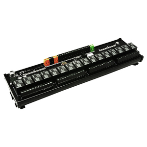 <strong>RS485</strong> Communication 16-channel 12VDC/24VDC <strong>Input</strong>/output Relay Control <strong>Module</strong> Supports Modbus Protocol DIN Rail Installation - Product Image 1