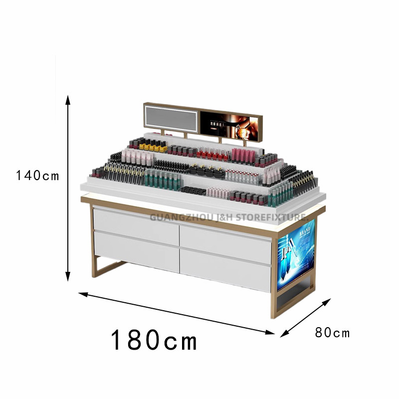 ทองเงา + ขาว + ดำ L180 * W80 * H140CM
