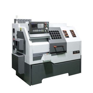 Máquina de torno CNC de alta precisión Función de fresado opcional y máquina de torneado CNC de poste de herramienta con sistema de control digital GSK - Product Image 1