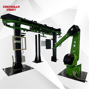 מכונת צביעה רובוטית אוטומטית צבע תרסיס זרוע רובוט 6 ציר אבקה לתכנות אבק אוטומטי תעשייתי - Product Image 1