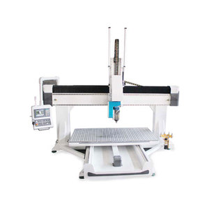 Máquina enrutadora CNC de 5 ejes para grabado de madera, 5 ejes, maquinaria de madera giratoria de 360 grados