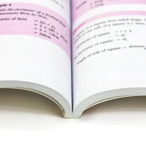 Libro de texto de tapa blanda de impresión bajo demanda, libro de matemáticas de papel offset para servicio de impresión de libros de escuela secundaria - Product Image 3