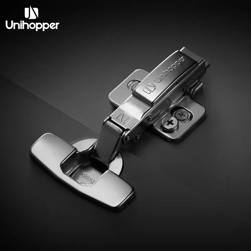 Unihopper Clipe de vendas quente em dobradiças de armário de móveis de cozinha 3D com fechamento suave