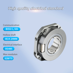 Encoder ad albero cavo 14/15/19/20/24mm encoder assoluto a giro singolo 12 bit encoder rotativo assoluto uscita rs485 MPN55