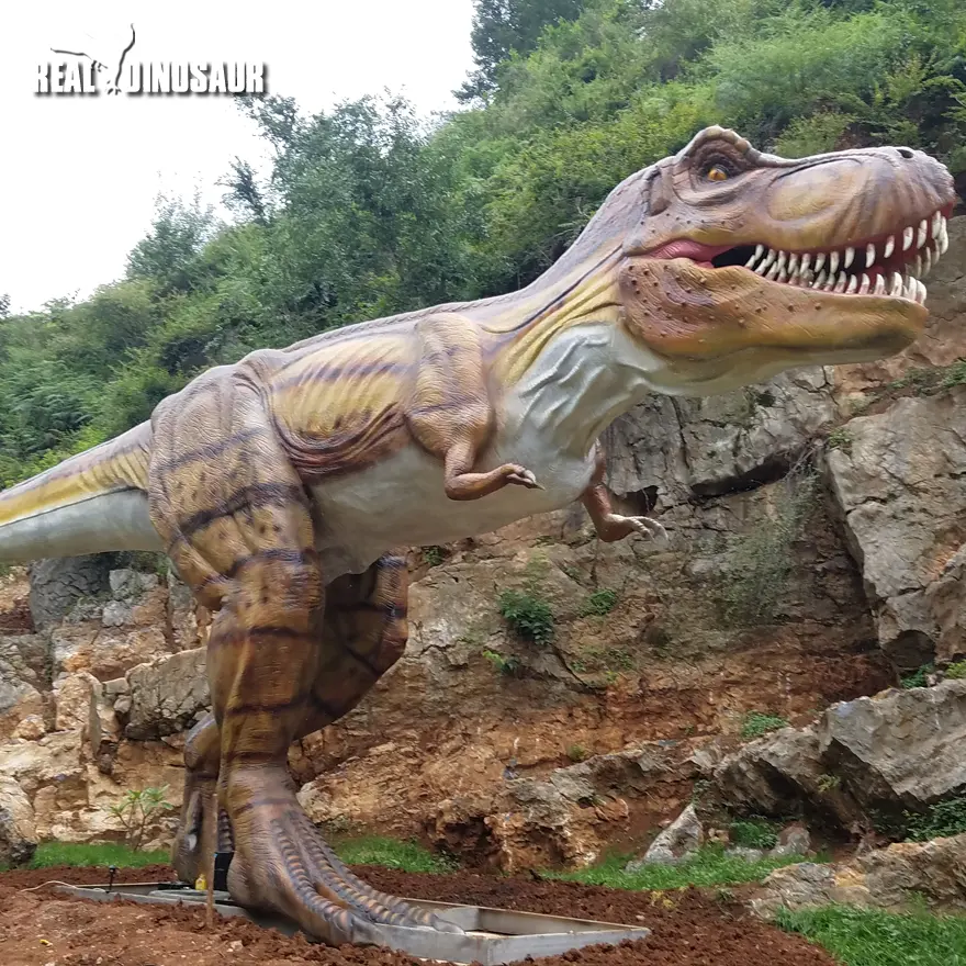 T-rex Dinossauro Mecânico Simulação Animatronic Do Dinossauro Modelo