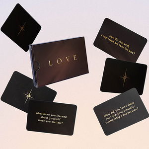 Custom Printing Thinking About Truth &quot;Self&quot;, &quot;Friends&quot; and &quot;Love&quot; Self Reflection Prompts Connection Cards - Product Image 2