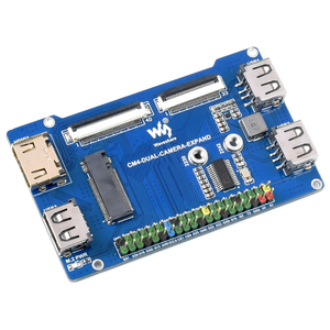 Raspberry Pi Compute Module 4 Suite Dual Vision Erweiterung Dual 8 Millionen Dual 4K Gigabit Ethernet Ports Schnittstelle Erweiterungskabel - Product Image 4