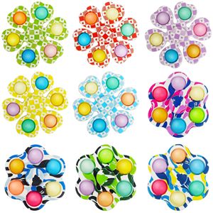 Nuevo diseño de juguetes <span class=keywords><strong>Fidget</strong></span> Sensory Toy Push Pop Bubble Finger <span class=keywords><strong>Spinner</strong></span> Simple Hand Shank Pad <span class=keywords><strong>Spinner</strong></span> - Product Image 6