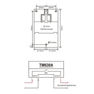 Vendite dirette in fabbrica ingresso 12V DC di qualità eccellente 7 giorni programmabile 24 ore relè 30A ad alta potenza MINI TIMER interruttore tempo - Product Image 2