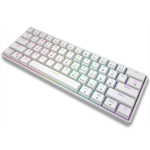 Teclado mecánico inalámbrico K28, dispositivo sensible con largo tiempo de espera, ergonómico, BT, 5,0, tipo-c, fácil de limpiar para juegos - Product Image 1