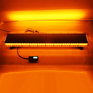 Upgraded <strong>LED</strong> Warning Lightbar Multifunction Car Truck Roof 47&quot; 120cm Emergency Strobe Light Bars for Vehicles Traffic <strong>Advisor</strong> - Product Image 5
