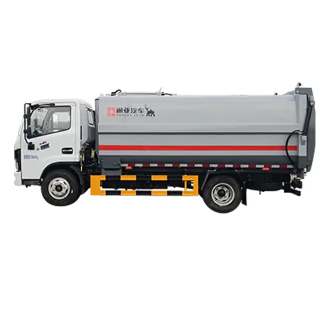 Caminhão compactor de lixo, caminhão de lixo 165kw 13m3 para recolher resíduos, lixo